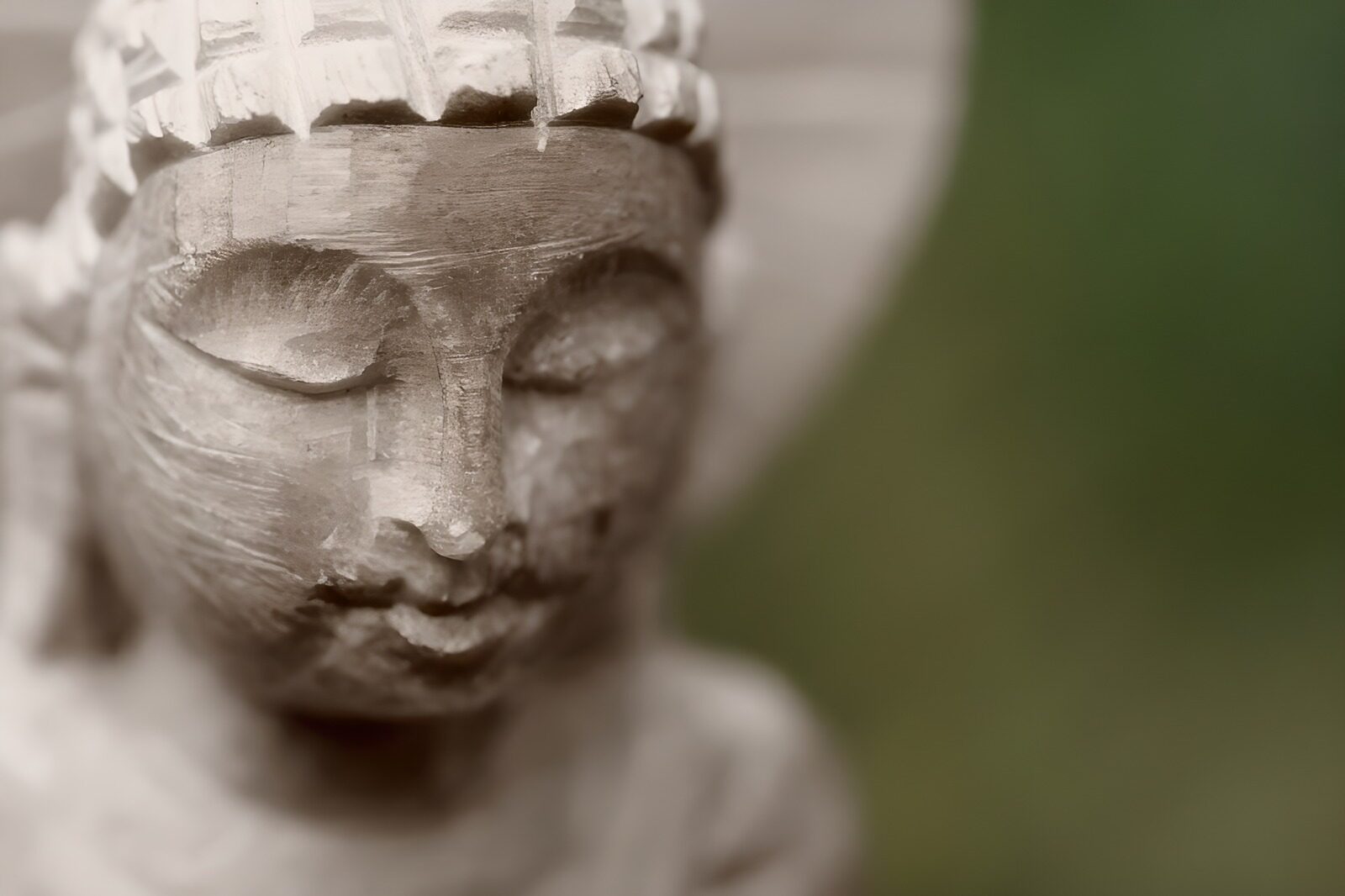 HPDK11728: Buddha i træ med et stille smil